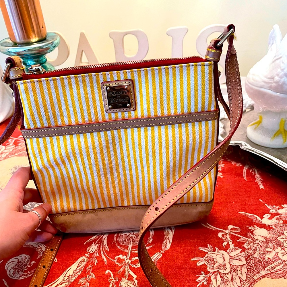 Dooney and Bourke yellow cross body